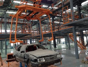 報(bào)廢汽車(chē)拆解線